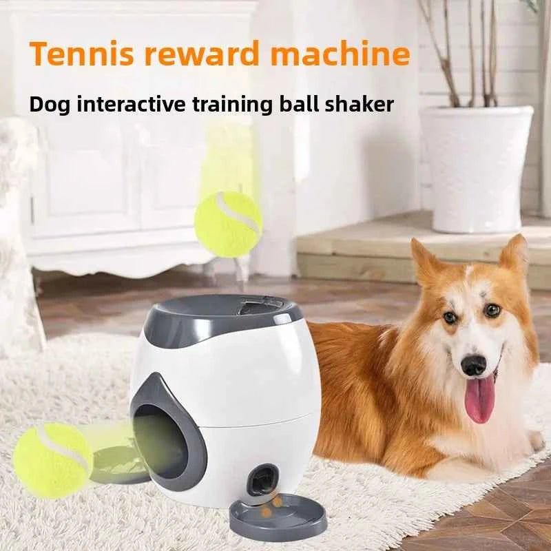 Automatic Tennis Ball Launcher Interactive Dog Toy by Souths Cheap Stuff