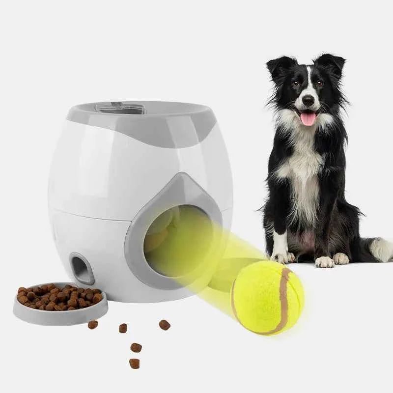 Automatic Tennis Ball Launcher Interactive Dog Toy by Souths Cheap Stuff