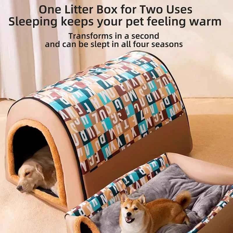 2026 All-Season Oversized Dog House for Winter Warmth Four Seasons Use by Souths Cheap Stuff