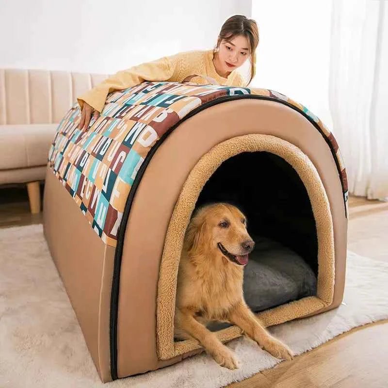 2026 All-Season Oversized Dog House for Winter Warmth Four Seasons Use by Souths Cheap Stuff
