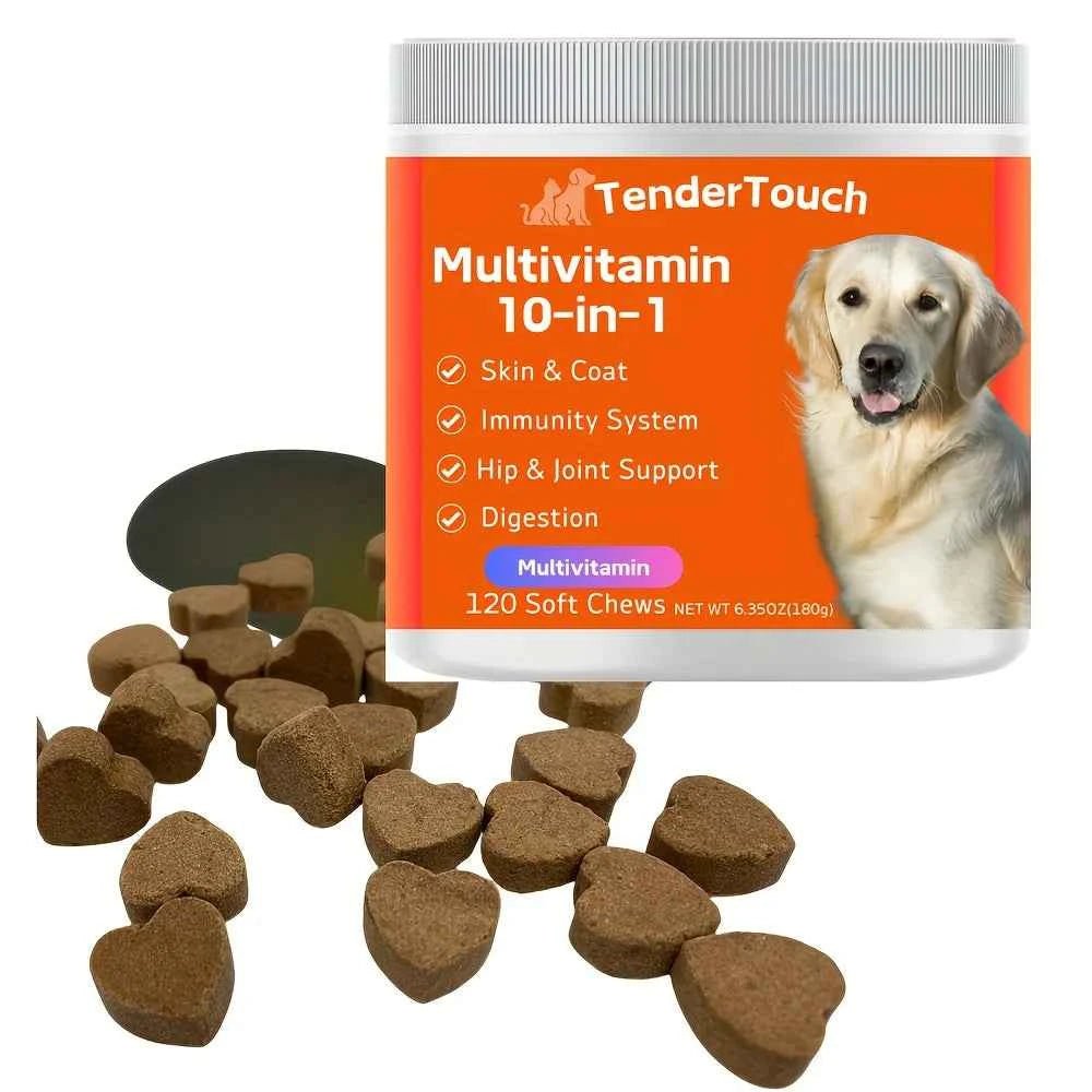 TenderTouch 540g Multivitamin Dog Chews - Grain Free, Digestive Enzyme Treats by Souths Cheap Stuff