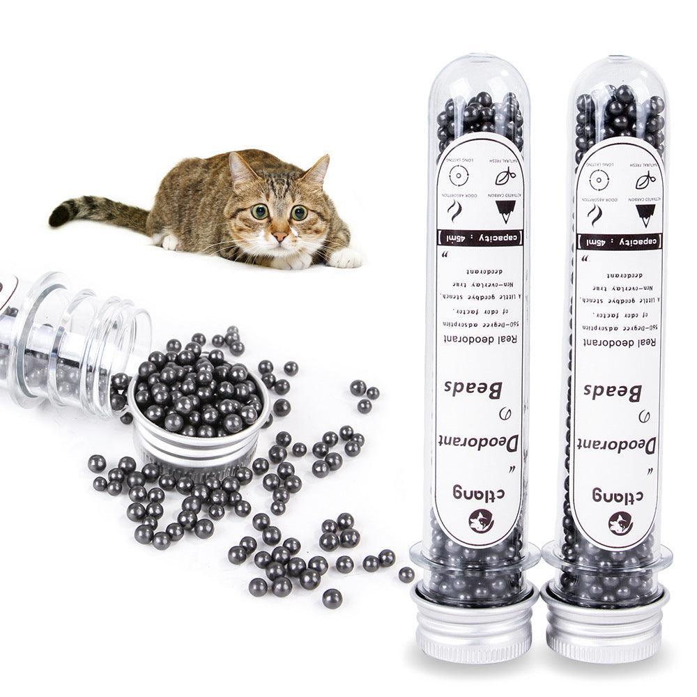 Activated Carbon Cat Litter Deodorizer: Odor-Neutralizing Powder For Fresh And Fragrance-Free Cat Environment by Dog Hugs Cat