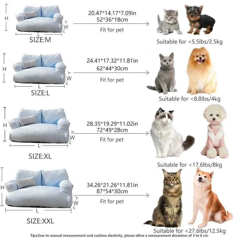 Summer Comfort Pet Bed for Small Medium Dogs Cats - Ice Silk Pet Bed by Souths Cheap Stuff