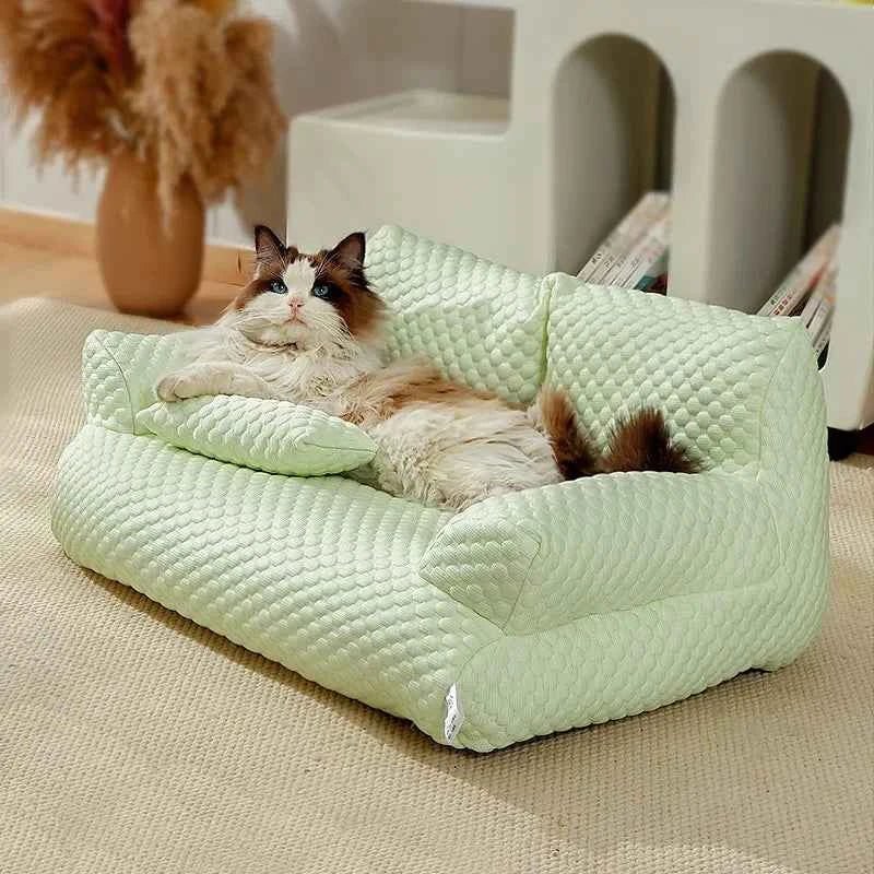 Summer Comfort Pet Bed for Small Medium Dogs Cats - Ice Silk Pet Bed by Souths Cheap Stuff