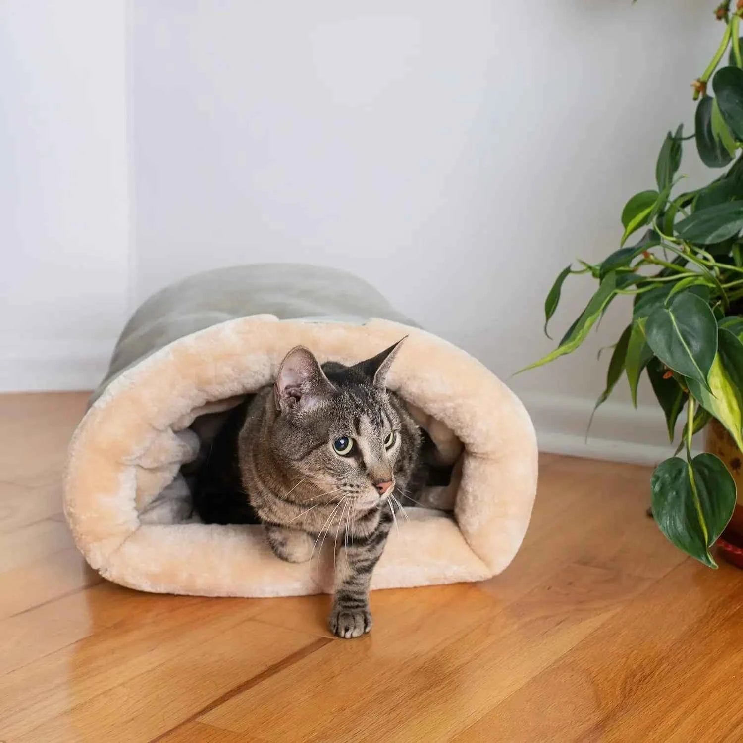 Warm Pet Nest Washable Cotton Cat Sleeping Bag by Souths Cheap Stuff