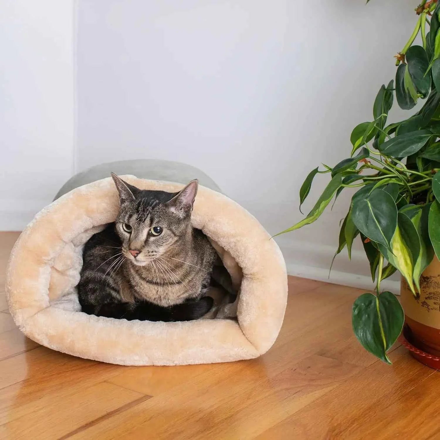 Warm Pet Nest Washable Cotton Cat Sleeping Bag by Souths Cheap Stuff