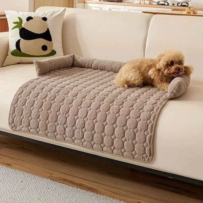Luxury Golden Retriever Sofa Bed for Big Dogs - Comfy Pet Couch for Labrador by Souths Cheap Stuff
