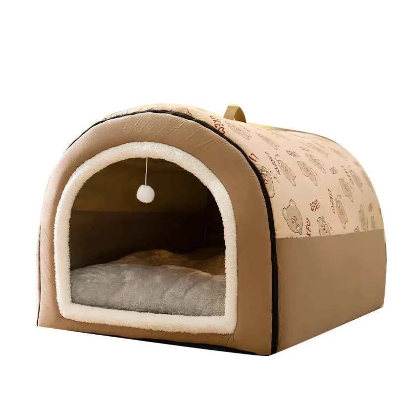 Winter Dog House for Large Dogs, Washable Dog Bed Nest by Souths Cheap Stuff