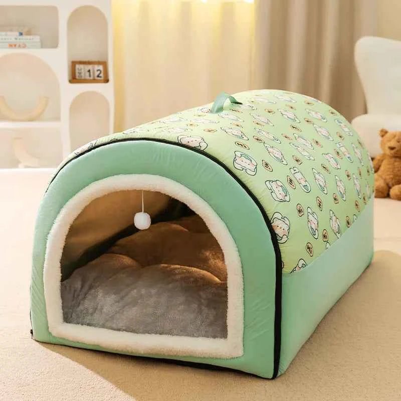 Winter Dog House for Large Dogs, Washable Dog Bed Nest by Souths Cheap Stuff