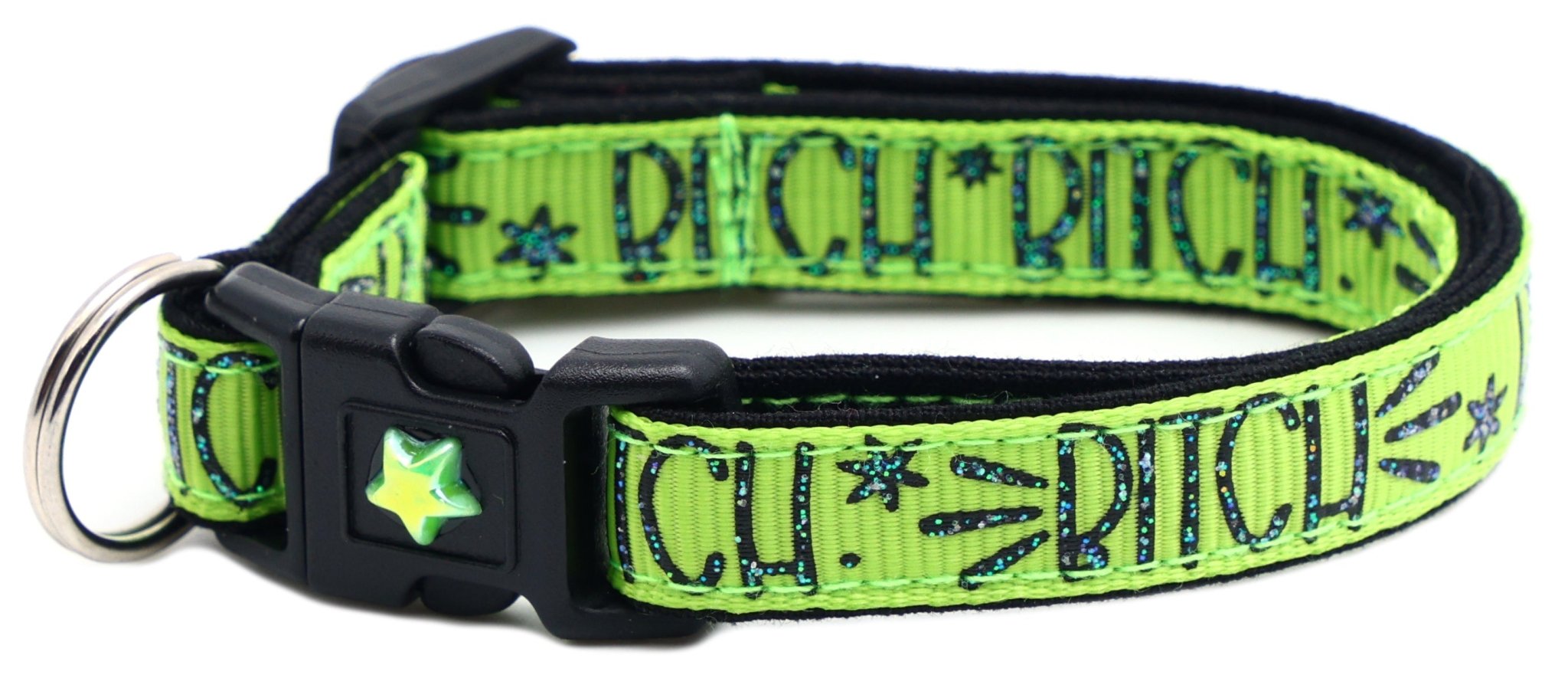 Bitch 2 Breakaway Cat Collar by Pugs2Persians
