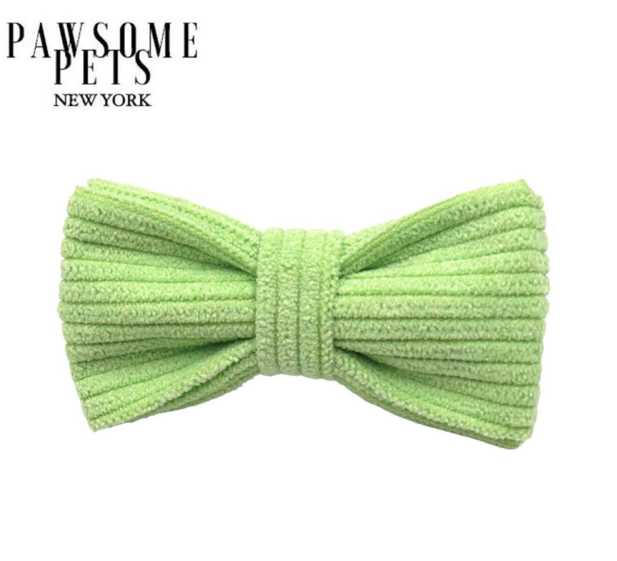 BOWTIE - BEAN GREEN by PAWSOME PETS