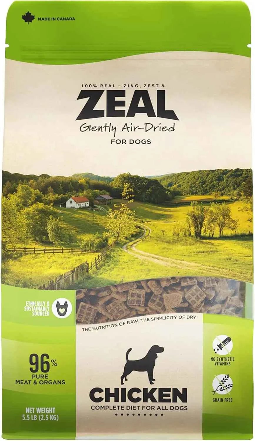 Canada Air-Dried Salmon & Duck Dog Food - Omega-3 Rich, Grain-Free, No Fillers, 1 lb by Souths Cheap Stuff
