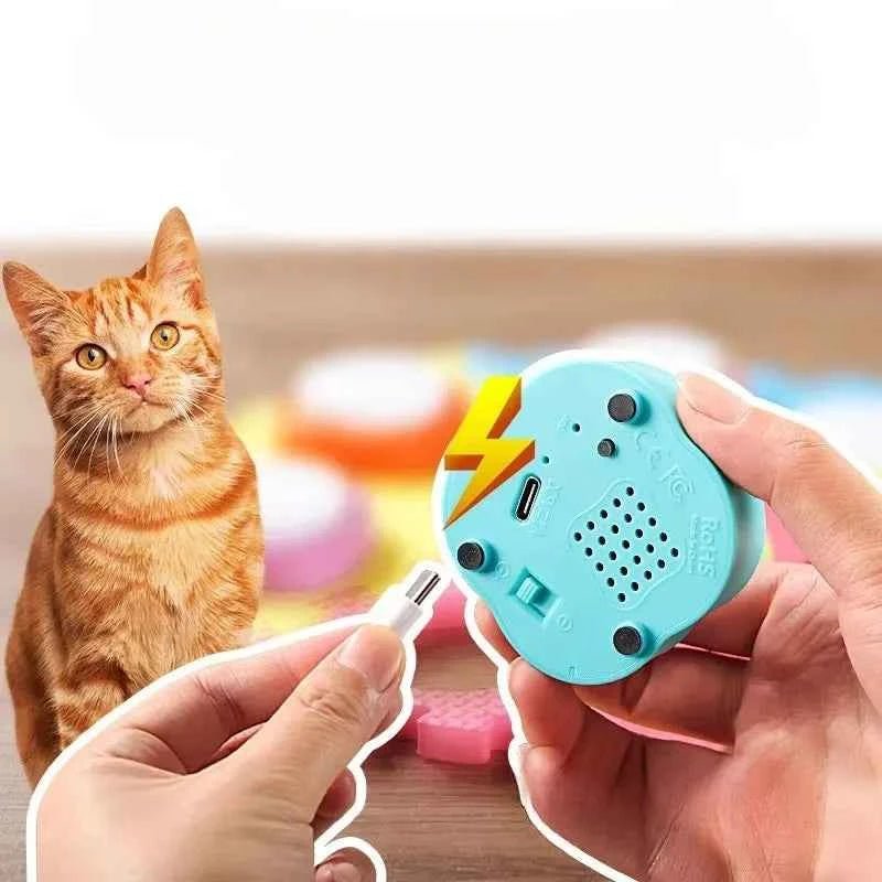 Pet Training Bell & Dog Recording Toy: Sound Making Device by Souths Cheap Stuff