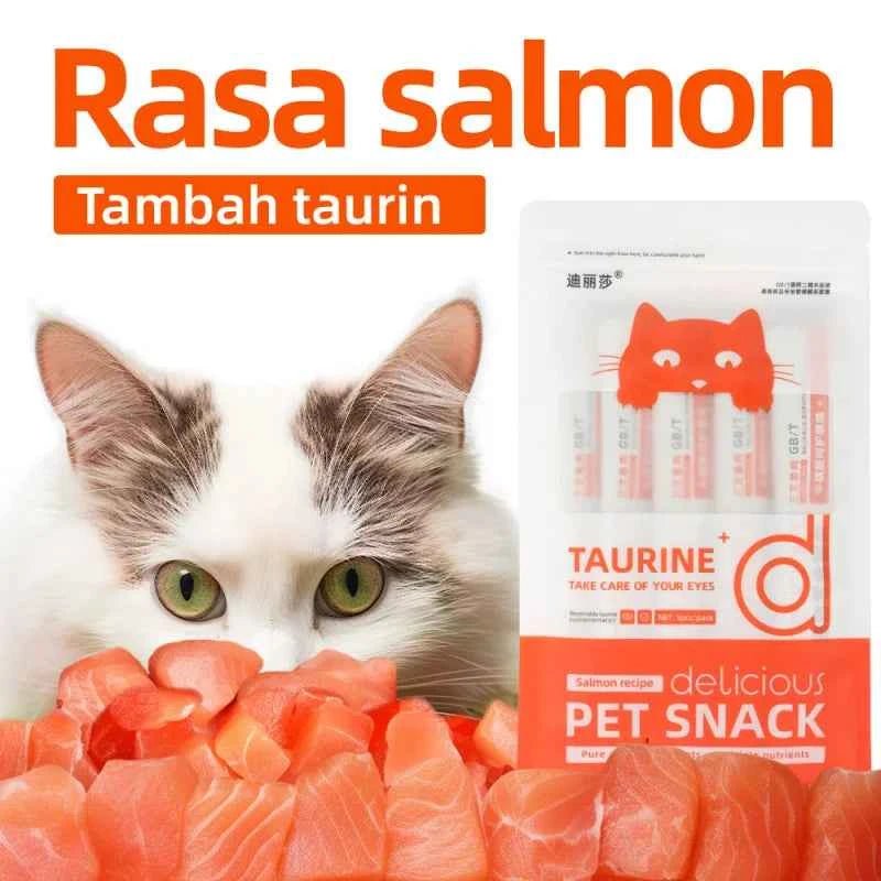 15g Cat Snacks - Liquid Wet Cat Food for Cheek Enhancement by Souths Cheap Stuff