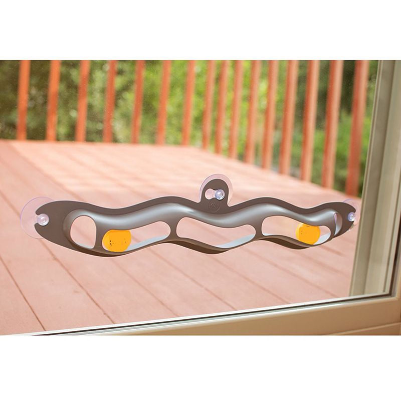 Cat toys track window suction cups toy ball scratch plastic ping pong amusing cat educational toys - Spot