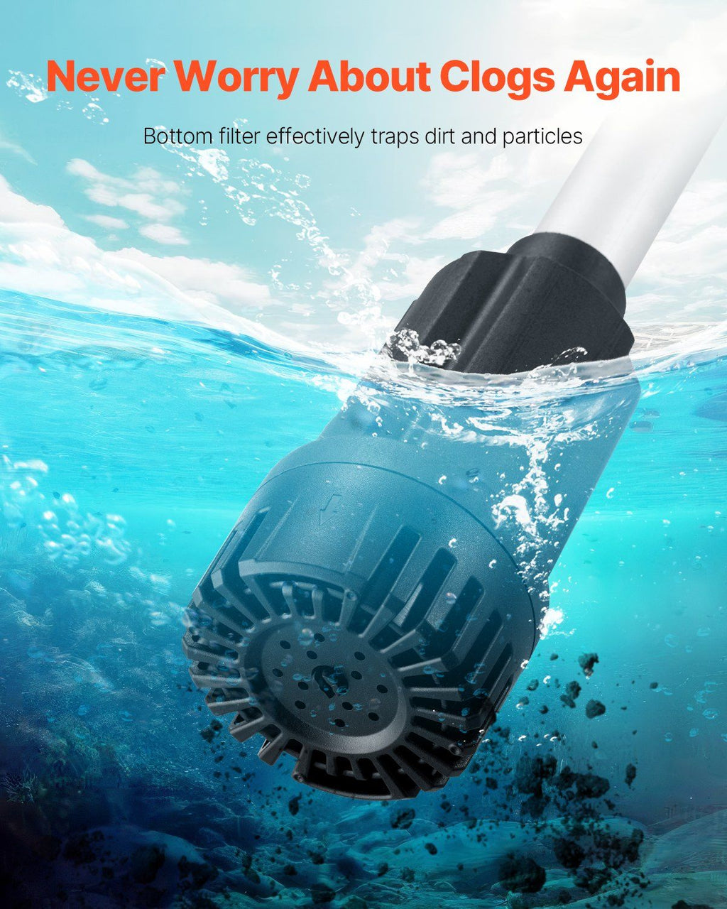 Cordless Stick Water Transfer Pump for Dewalt 20V MAX Battery (Not Included) - Spot