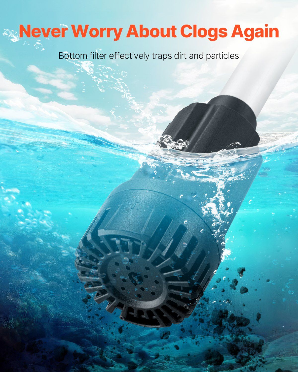 Cordless Stick Water Transfer Pump for Dewalt 20V MAX Battery (Not Included) - Spot