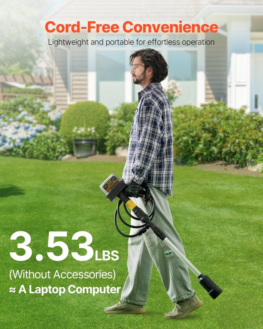 Cordless Stick Water Transfer Pump for Dewalt 20V MAX Battery (Not Included) - Spot