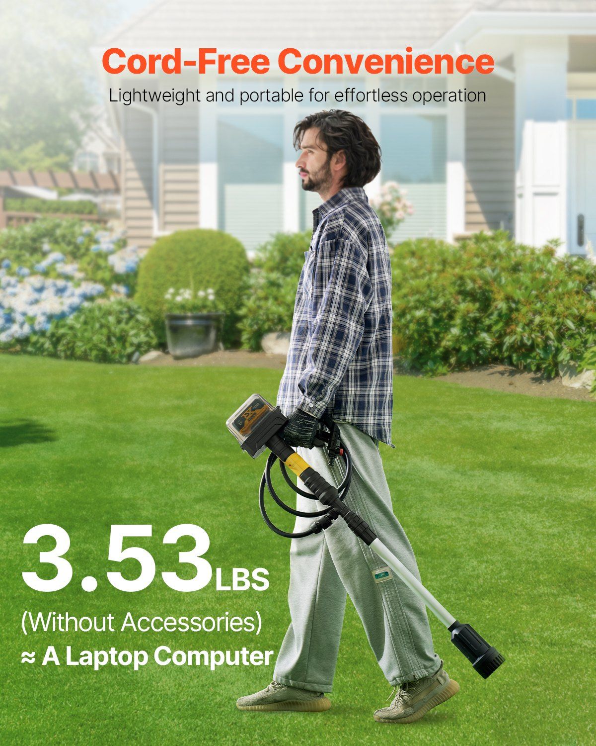 Cordless Stick Water Transfer Pump for Dewalt 20V MAX Battery (Not Included) - Spot