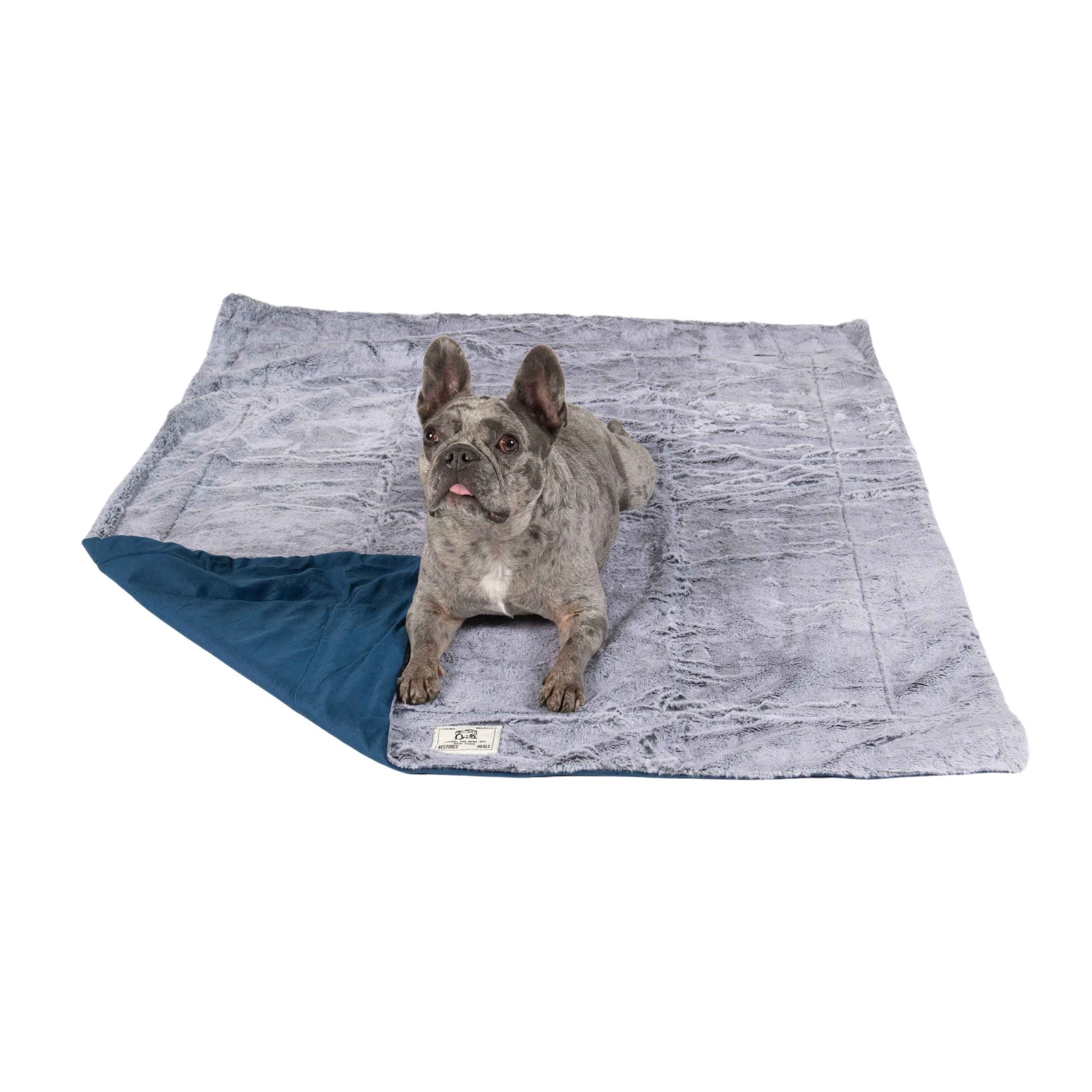 DGS Pet Products Chill Kuzzi FIR Blanket Medium Blue 30" x 40" x 0.5" - Spot