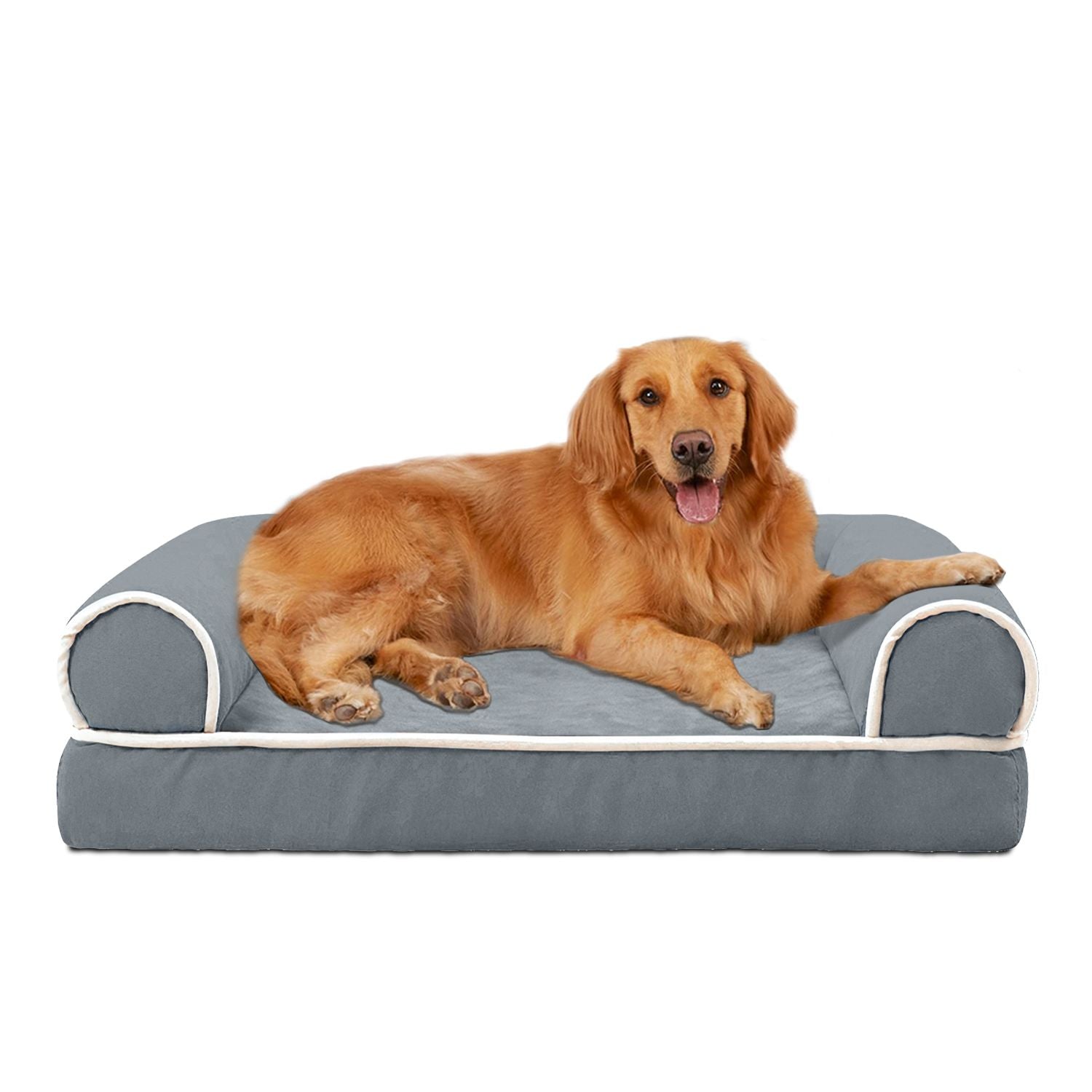 Dog Bed Pet Bed Sofa Dog Couch Pet Cushion Carpet Mattress with Washable and Removable Cover for Medium Large Dogs - Spot