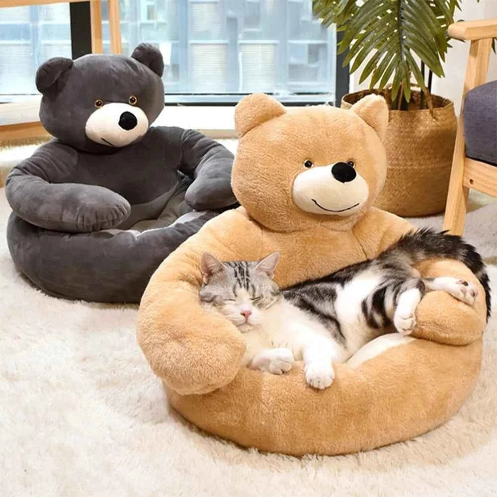 Breathable Large Dog Sofa Bed with Fluffy Pet Bed Accessories by Souths Cheap Stuff