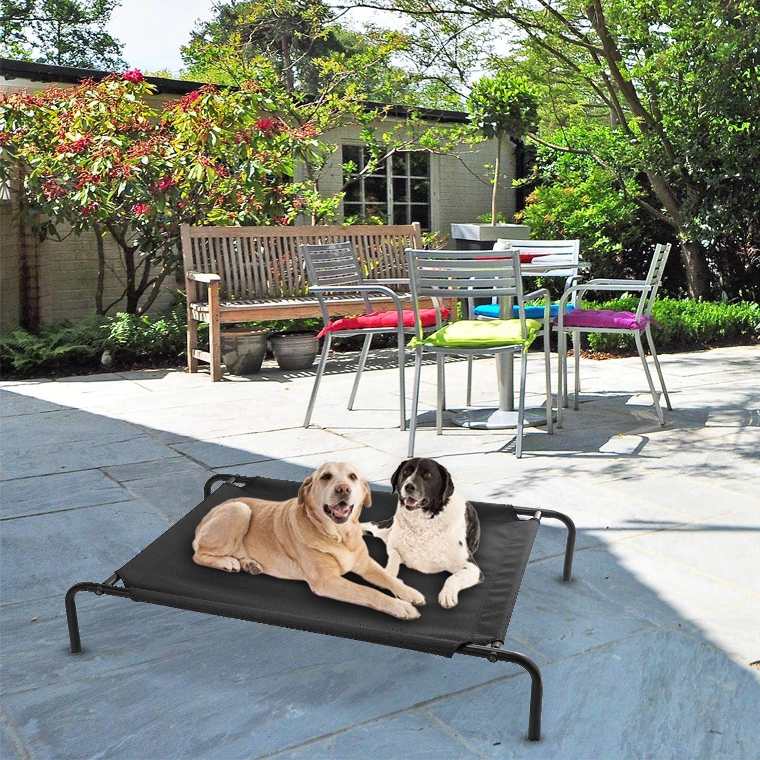 Elevated Pet Bed Dogs Cot Dogs Cats Cool Bed L Size - Spot