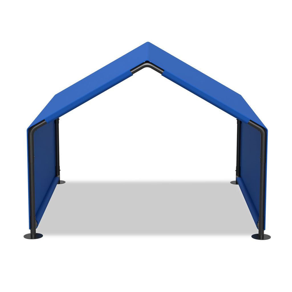 Dog Shade Shelter Outdoor Tent for Small Medium Dogs, Waterproof Sun Protection Pet House for Dogs, Small Animals and Livestock, Blue - Spot