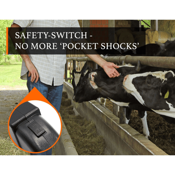 Handheld Electric Cattle Repeller High Power Safe Animal Cow Pig Repeller - Spot