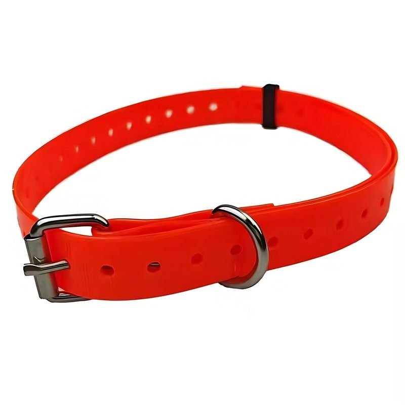 1pcs Adjustable Dog Training Collar - Reflective & Durable Nylon, Comfortable & Safe for Small/Medium/Large Dogs, Perfect for Obedience Training - Spot