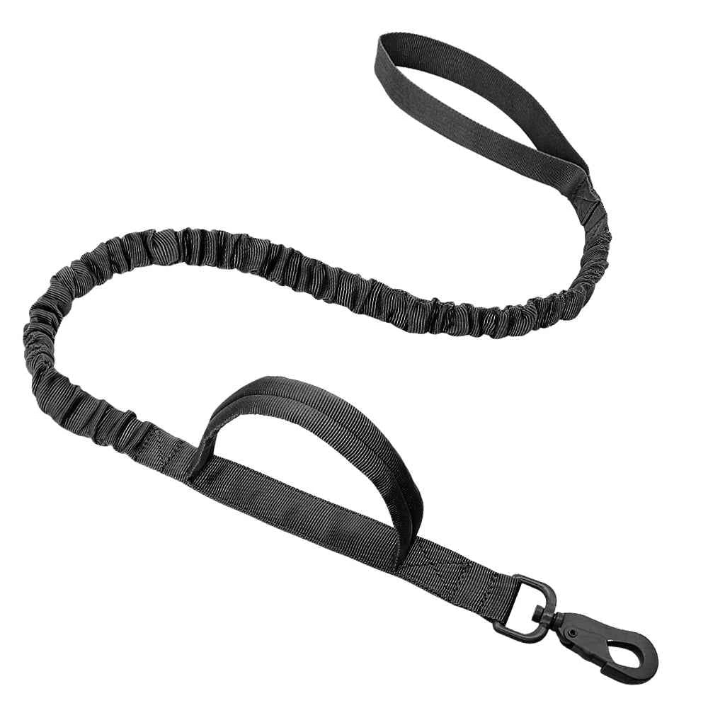 Heavy-Duty Tactical Dog Collar with Leash for Large Dogs - German Shepherd Training Gear by Souths Cheap Stuff