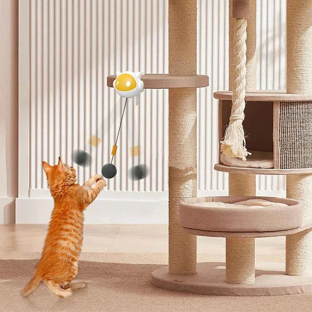 Smart Interactive Cat Toy: Auto-Lifting Ball with Smart Pet Puzzle Fun by Souths Cheap Stuff