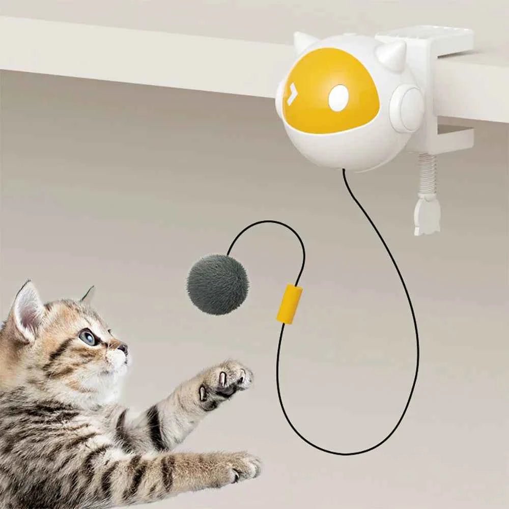 Smart Interactive Cat Toy: Auto-Lifting Ball with Smart Pet Puzzle Fun by Souths Cheap Stuff