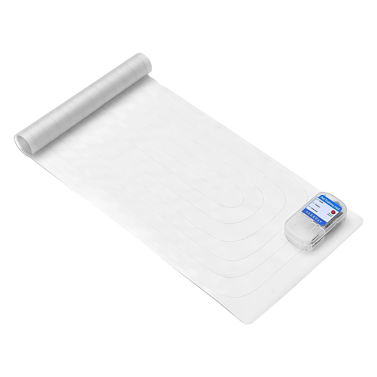 Electronic Pet Training Mat Indoor Safe Shock Training Pad for Dogs Cats Pet Barrier 60x12in with 3 Training Modes - Spot