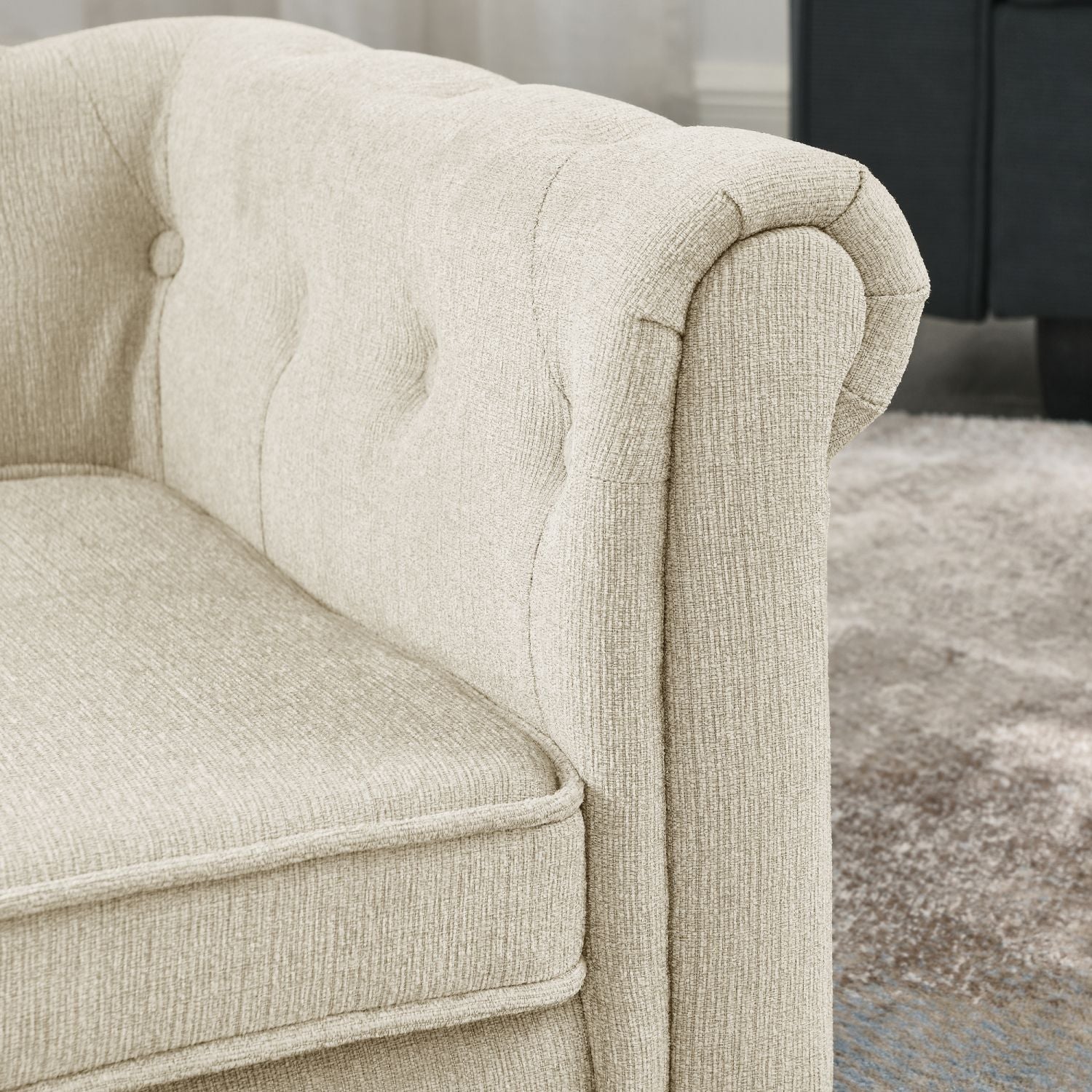 Elegant Rectangle Pet Bed for Medium and Large Dogs, Durable Elevated Dog Sofa Bed, Comfortable Dog Couch, Modern and Stylish Dog Sofa for Large Dogs,Beige - Spot