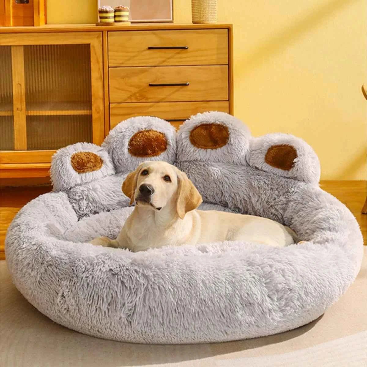Cozy Fluffy Dog Bed Warm Kennel Large Pet Sofa by Souths Cheap Stuff