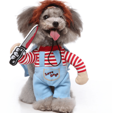 Funny Cosplay Pet Costume Set: Cute Cartoon Dog Outfit For Halloween And Christmas Dress-Up by Dog Hugs Cat