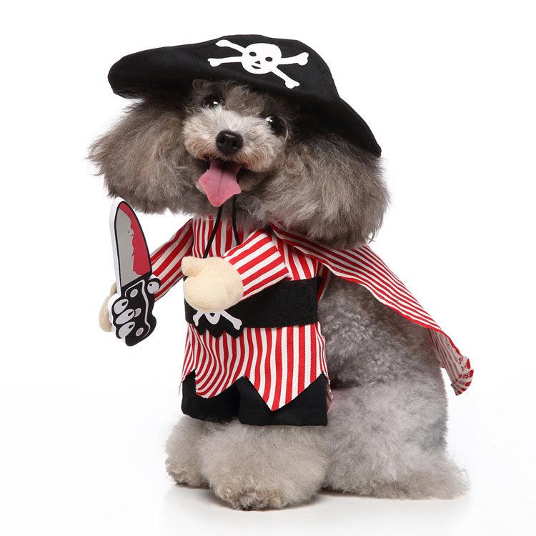 Funny Cosplay Pet Costume Set: Cute Cartoon Dog Outfit For Halloween And Christmas Dress-Up by Dog Hugs Cat
