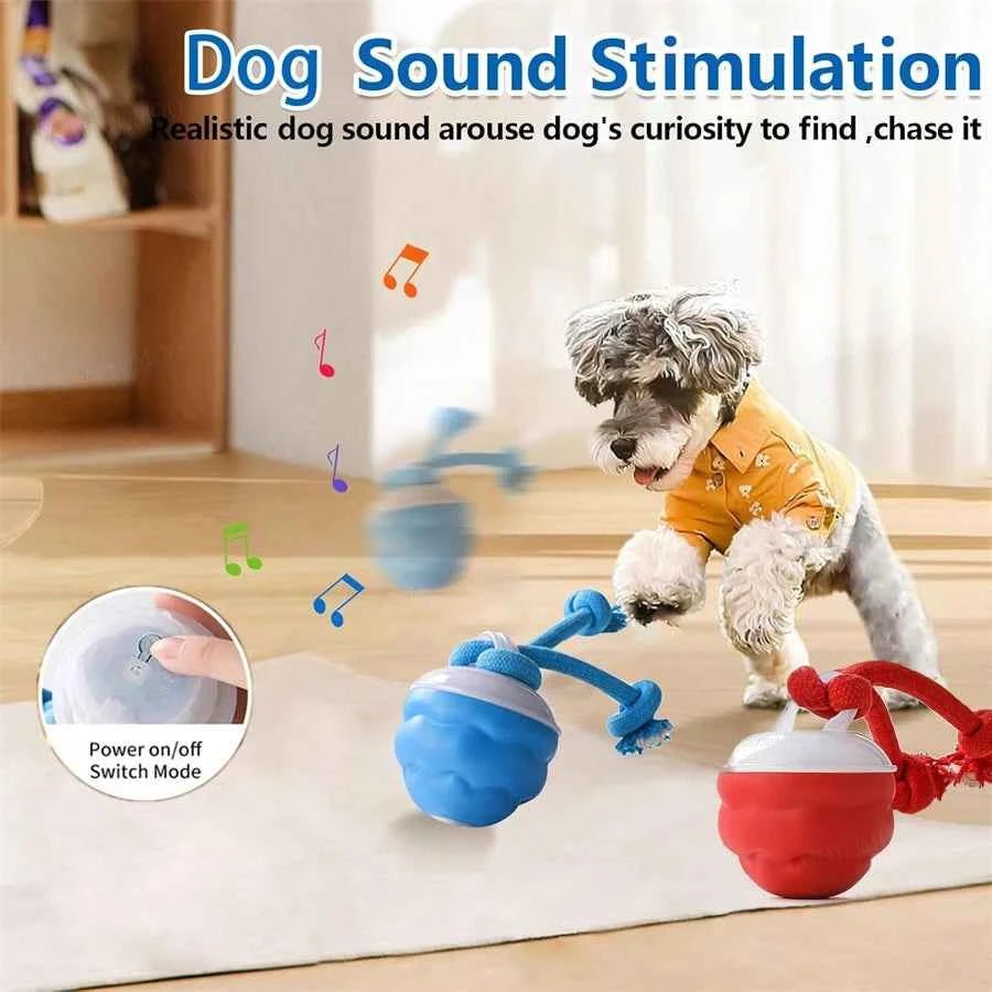 USB Charging Dog Toy Automatic Bouncing Ball Interactive Holiday Gift for Dogs by Souths Cheap Stuff