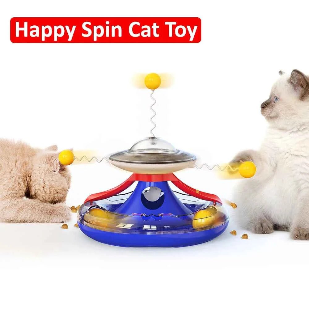 Indoor Cat Wobble Track Toy - Interactive Kitten Puzzle for Boredom Relief by Souths Cheap Stuff