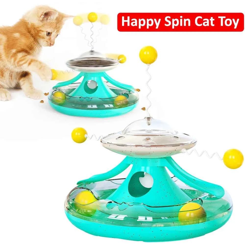 Indoor Cat Wobble Track Toy - Interactive Kitten Puzzle for Boredom Relief by Souths Cheap Stuff