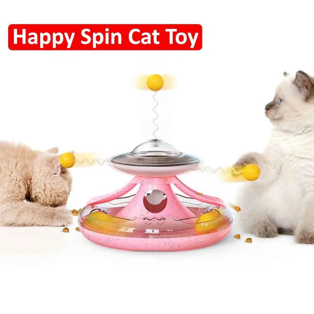 Indoor Cat Wobble Track Toy - Interactive Kitten Puzzle for Boredom Relief by Souths Cheap Stuff
