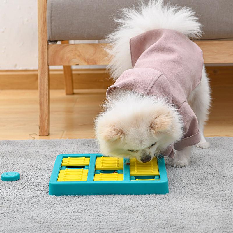 Interactive Food Dispensing Dog Toy by Dog Hugs Cat