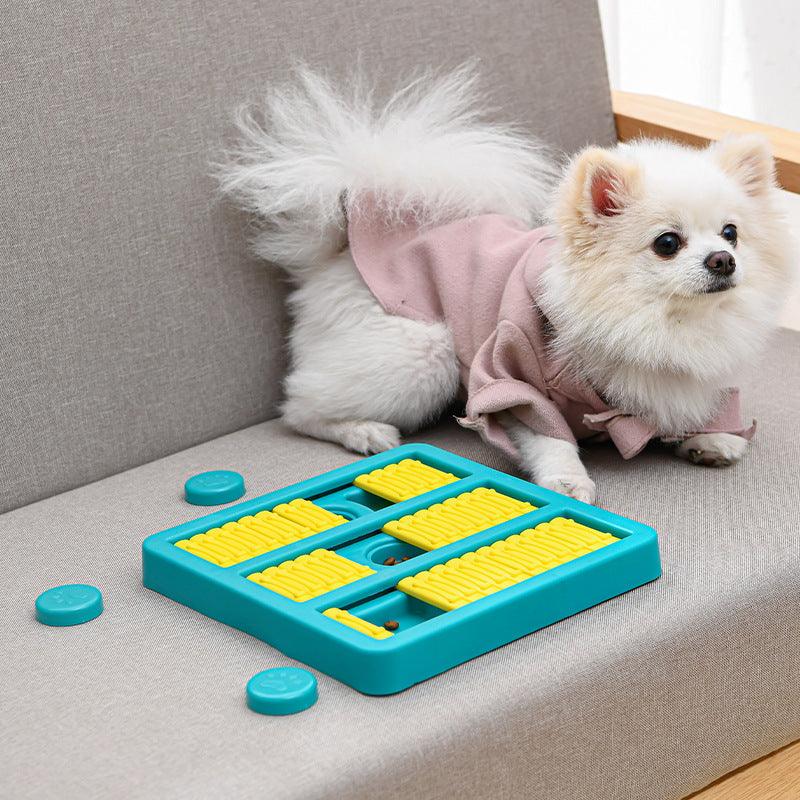 Interactive Food Dispensing Dog Toy by Dog Hugs Cat