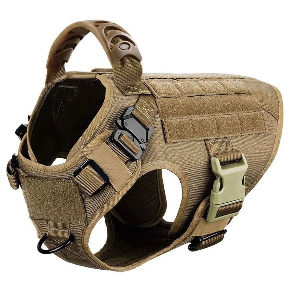 Adjustable Large Dog Harness Set with German Shepherd Leash for Training and Walking by Souths Cheap Stuff