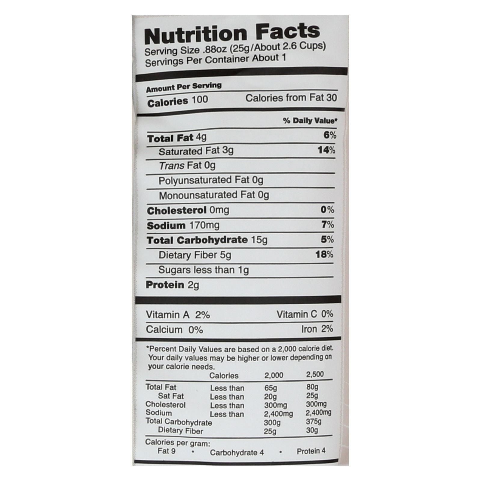 Lesser Evil Popcorn - Organic - Himalayan Pink - .88 Oz - Case Of 18 - Spot