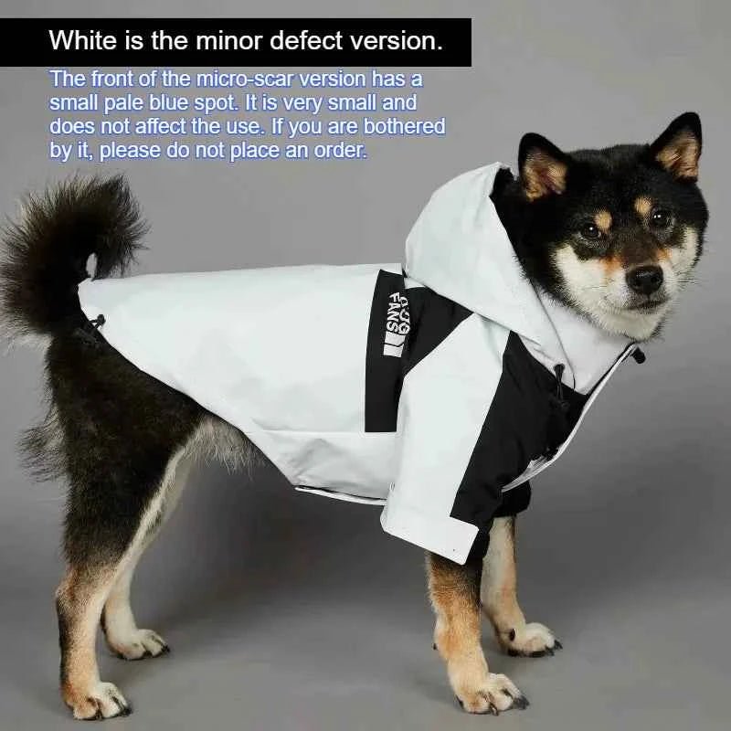 LETVIA Waterproof Outdoor Pet Raincoat for Large Breed Dogs by Souths Cheap Stuff