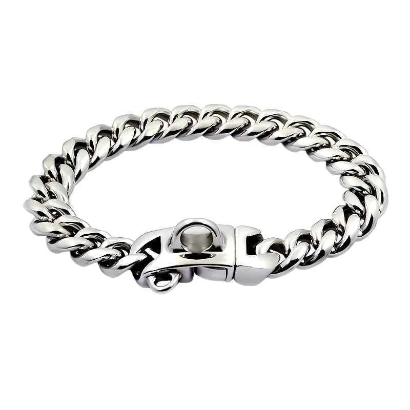 Gold Stainless Steel Dog Collar for Small-Medium-Large Dogs by Souths Cheap Stuff