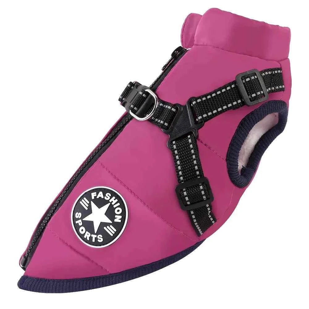 New Waterproof Pet Dog Jacket Warm Fleece Lined Cat Coat Vest Thick Dog Clothes Winter Season by Souths Cheap Stuff
