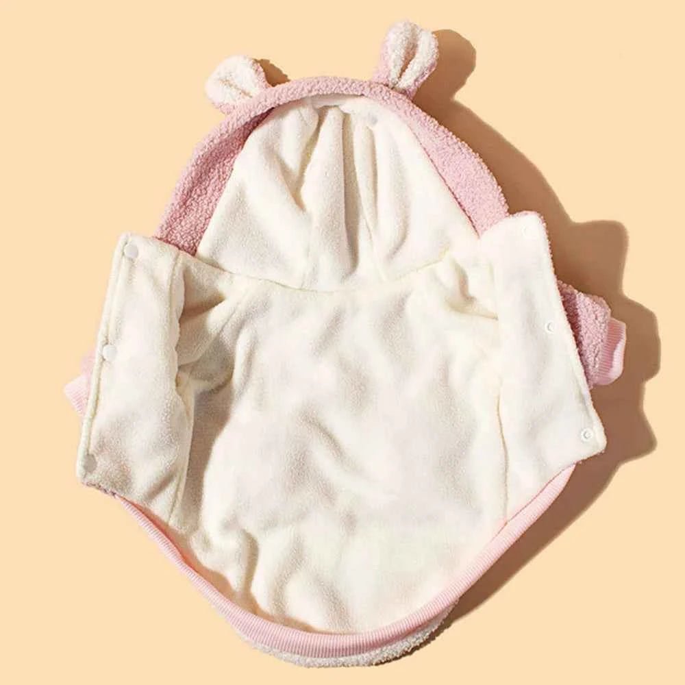 Cozy Plush Pet Coats: Autumn Winter Fleece Hoodies for Pets by Souths Cheap Stuff